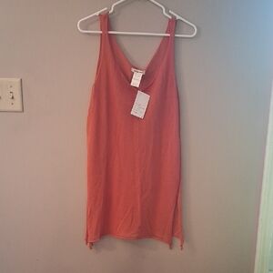 Crea Concept Tangerine Top/ Swim Coverup Size 38 Small